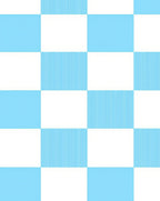Checked Pattern With Blue Stripes Rug