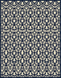 Art Deco Inspired Symmetrical Pattern Rug