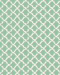 Soft Mint Lattice Diamond Rug
