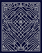 Bold Geometric Abstract Pattern Design Rug