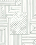 Geometric Abstract Hand Drawn Lines Rug