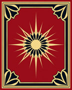 Radiant Sun Geometric Design Rug