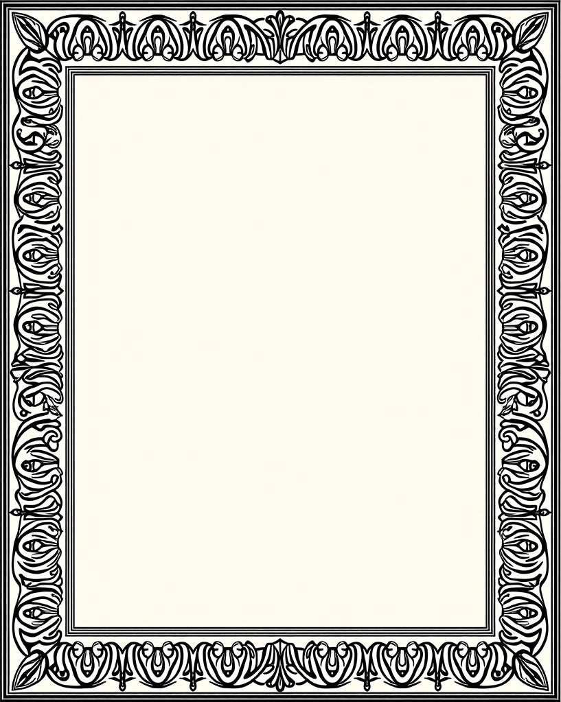 Vintage Black Floral Accent Rug