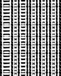 Abstract Vertical Stripe Graphic Rug