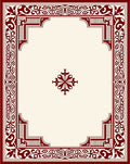 Regal Ornate Border Design Rug