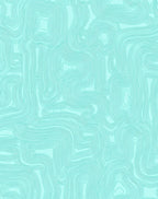 Abstract Merged Contour Pattern Rug