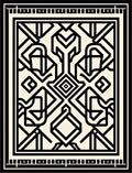 Bold Abstract Geometric Graphic Rug
