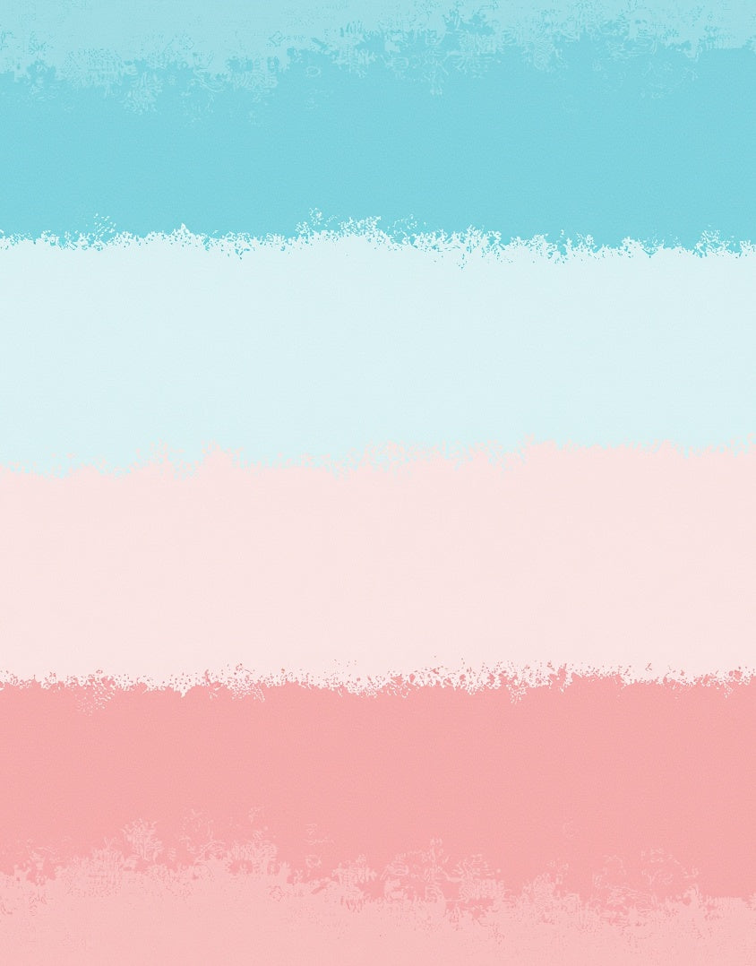 Pastel Cloud Stripe Abstract Rug
