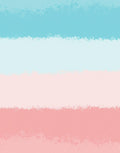 Pastel Cloud Stripe Abstract Rug