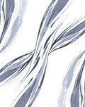 Abstract Blue White Swirls Design Rug