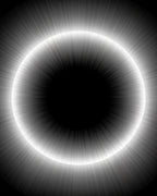 Radiant Ring Abstract Design Rug