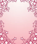 Whimsical Stars Delightful Swirl Pattern Rug