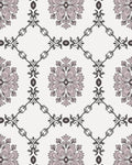 Damask Floral Diamond Pattern Rug