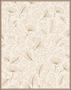 Vintage Floral Scrollwork Tapestry Design Rug