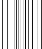 Bold Linear Black And White Stripes Rug