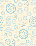 Abstract Circles and Organic Forms Pattern Rug