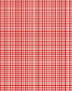 Classic Red White Plaid Tartan Rug