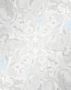 Monochromatic Soft Abstract Swirl Rug