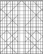 Bold Linear Geometric Pattern Rug
