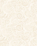 Light Cream Swirl Pattern Rug