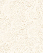 Light Cream Swirl Pattern Rug