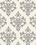 Classic Damask Floral Pattern Rug