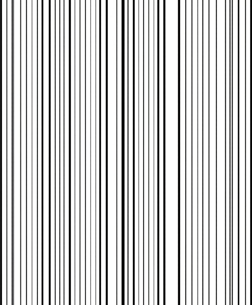 Bold Vertical Striped Design Rug