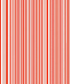 Red And White Vertical Stripe Design Rug