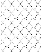 Abstract Geometric Diamond Pattern Rug
