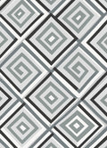 Geometric Diagonal Diamond Pattern Rug