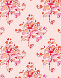 Abstract Floral Swirl Motif Design Rug