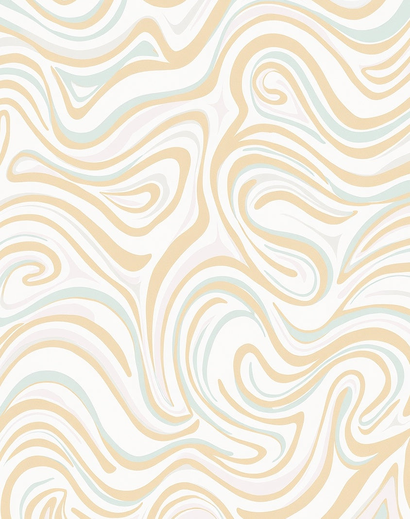 Soft Swirls Pattern Rug
