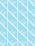 Diagonal White Lines Pattern Rug