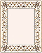 Ornate Floral Patterned Luxury Rug
