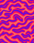 Bold Swirls Patterned Rug