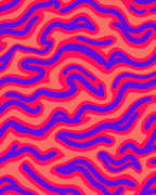 Bold Swirls Patterned Rug