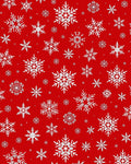 Winter White Snowflake Patterned Rug