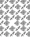 Classic Floral Damask Decorative Pattern Rug