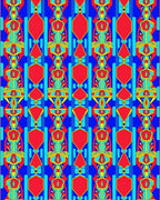 Bold Geometric Abstract Patterns Rug