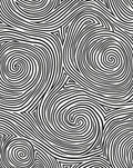 Bold Swirling Lines Pattern Rug