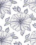 Soft Hued Floral Pattern Design Rug