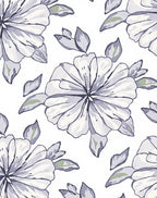 Soft Hued Floral Pattern Design Rug