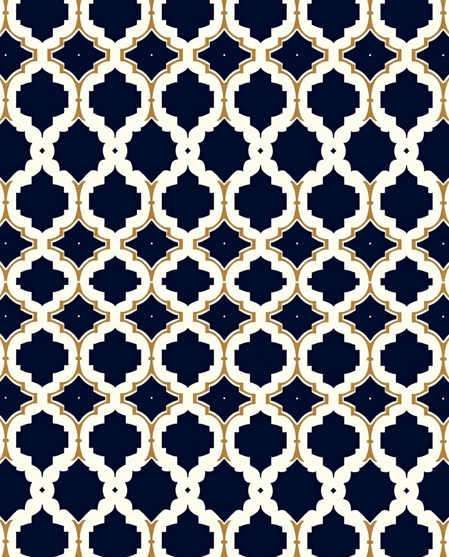 Classic Arabesque Patterned Rug