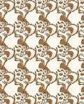 Brown Sketchy Organic Swirls Rug