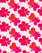 Vibrant Abstract Floral Pattern Rug