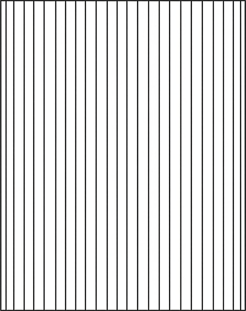 Minimalist Vertical Line Pattern Rug
