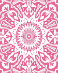 Pink Abstract Mandalas Rug