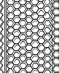 Modern Hexagonal Pattern Design Rug