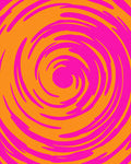 Vivid Swirl Pattern Design Rug