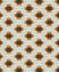 Bold Floral Medallion Pattern Rug